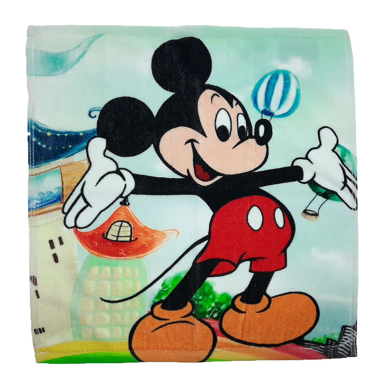 حوله دستی طرح میکی موس سایز40x40 سانتی متر
