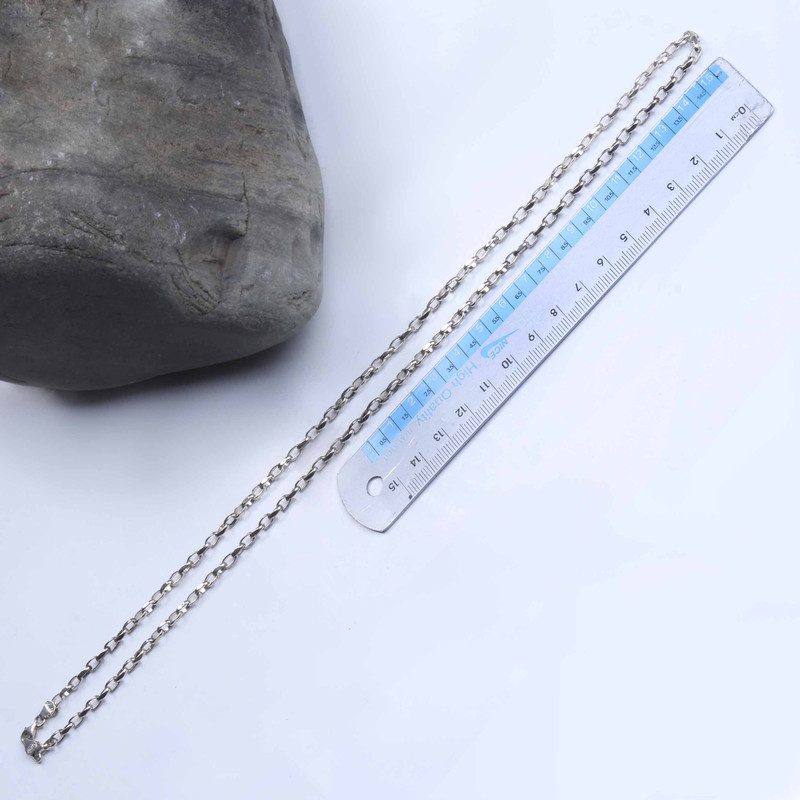 زنجیر نقره مردانه مدل کابلی مدرن وارداتی کد ZR-121 زنجیر نقره مردانه مدل کابلی مدرن وارداتی کد ZR-121