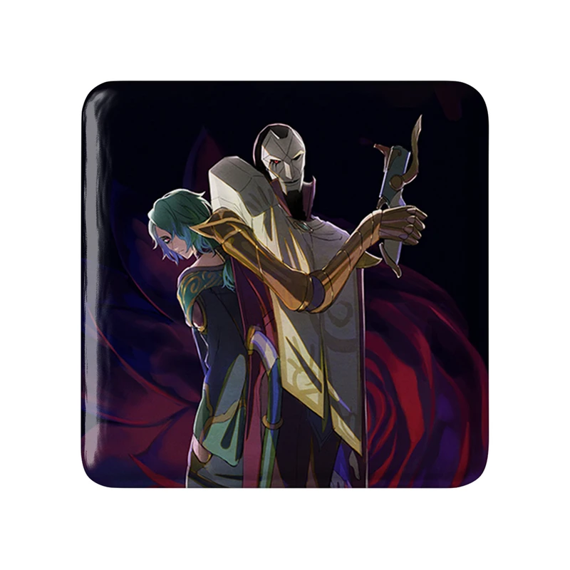 مگنت خندالو طرح بازی لیگ اف لجندز (League of Legends) مدل مربعی کد 33028