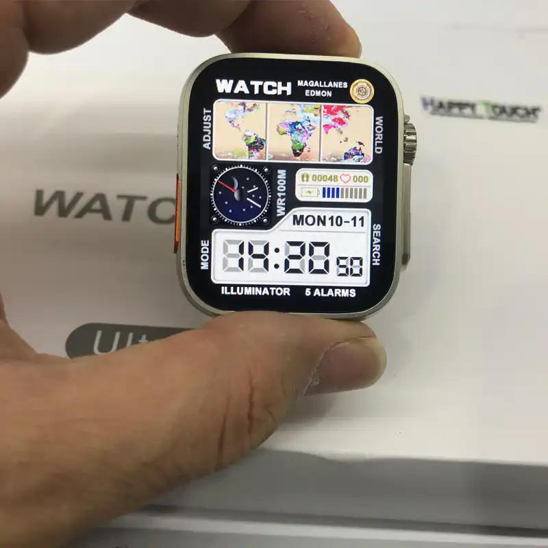 ساعت هوشمند هپی تاچ مدل TG38 Ultra Series8