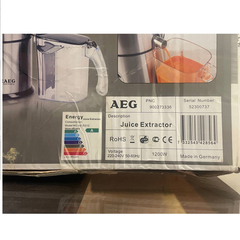 آبمیوه گیری آ ا گ مدل چهارکاره 312