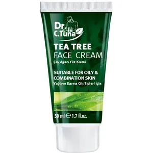 کرم آبرسان صورت دکتر سی تونا مدل Tea Tree حجم 50 میلی لیتر