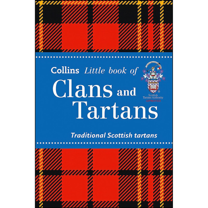 کتاب Collins Little Book of Clans and Tartans اثر Collins Maps انتشارات HarperCollins UK