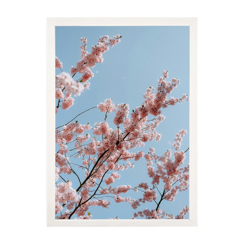 تابلو مدل دیواری طرح شکوفه بهاری کد EA-1334