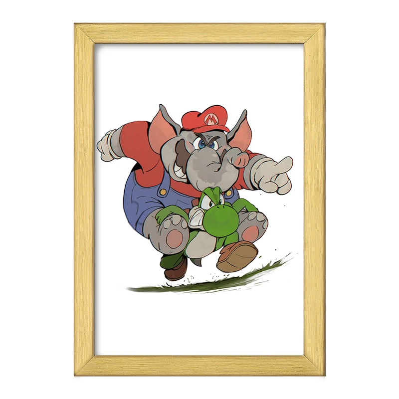 تابلو خندالو طرح (Mario) بازی سوپر ماریو کد 31526