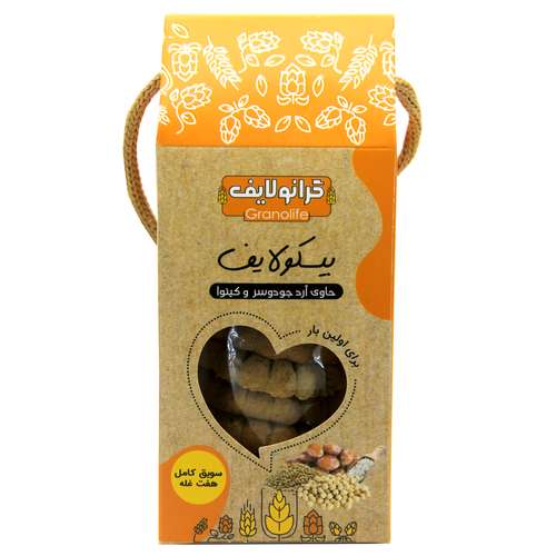 بیسکوییت هفت غله گرانولایف - 150 گرم
