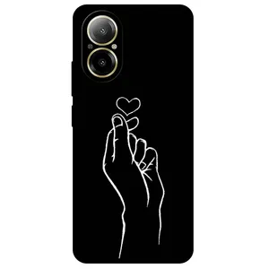 Megafone Heart 7769 Cover For Realme C67 4G