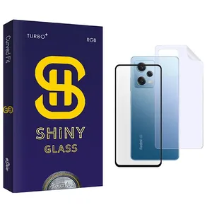 Atouchbo Shiny Screen Protector For Xiaomi Redmi Note 12 Pro Plus With Back Protector