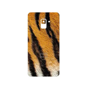 MAHOOT Tiger Skin Cover Sticker for Samsung Galaxy A8 Plus 2018