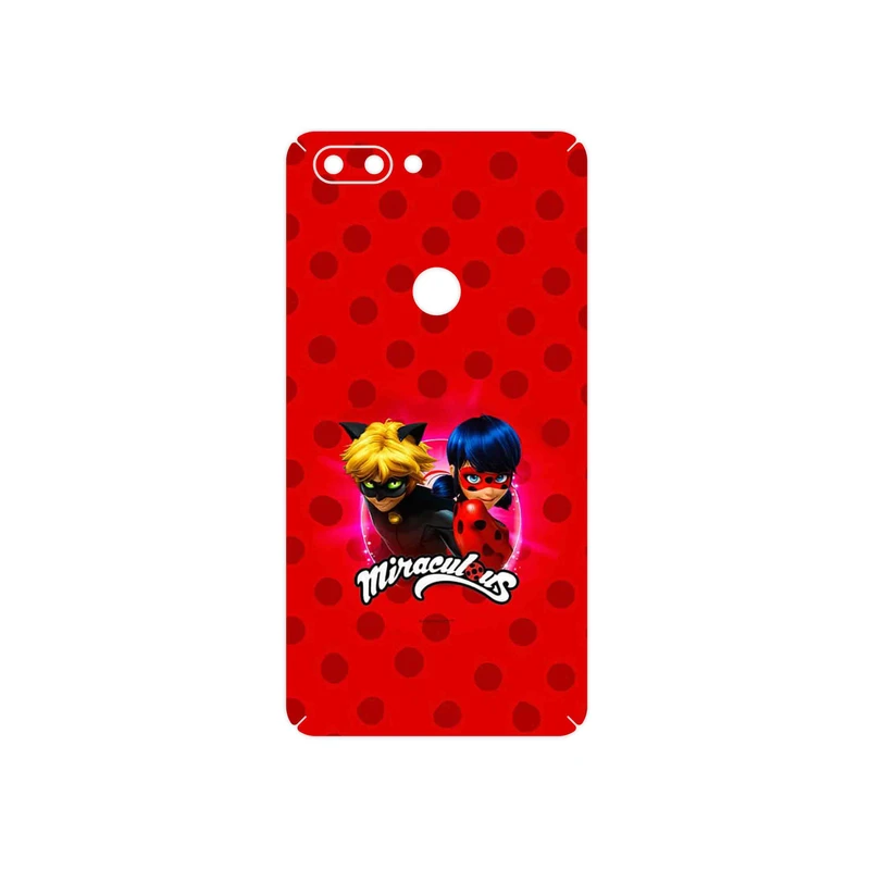 برچسب پوششی ماهوت مدل Ladybug and Cat Noir مناسب برای گوشی موبایل تکنو Phantom 8