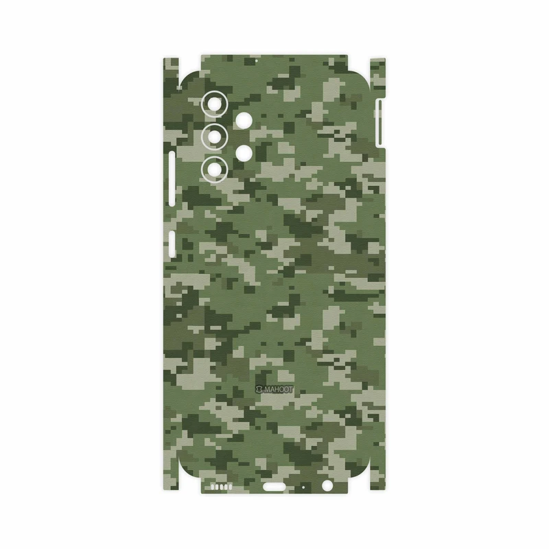 برچسب پوششی ماهوت مدل Army-Green-Pixel-FullSkin مناسب برای گوشی موبایل سامسونگ Galaxy A32 4G
