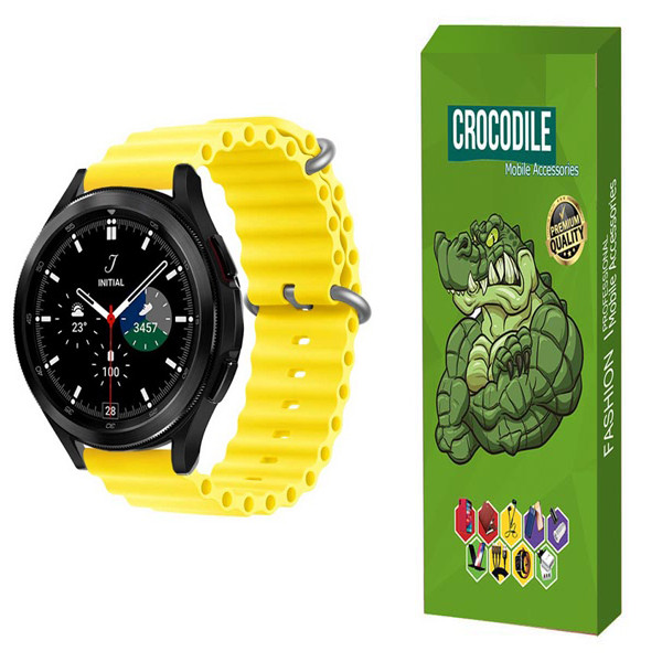 بند کروکودیل مدل Cb-Ocean مناسب برای ساعت هوشمند سامسونگ Galaxy Watch 3 45mm