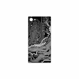MAHOOT Black Printed Circuit Board Cover Sticker for Sony Xperia Z5 Compact