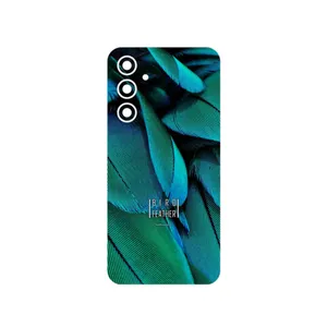 MAHOOT Green Feather Cover Sticker for Samsung Galaxy A54