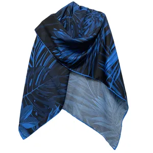 روسری زنانه مدل نخی کجراه پاییزه دست دوز کد 1465