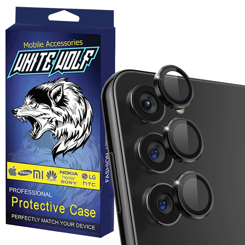 محافظ لنز دوربین وایت ولف مدل W-Ring مناسب برای گوشی موبایل سامسونگ Galaxy A35 / A55