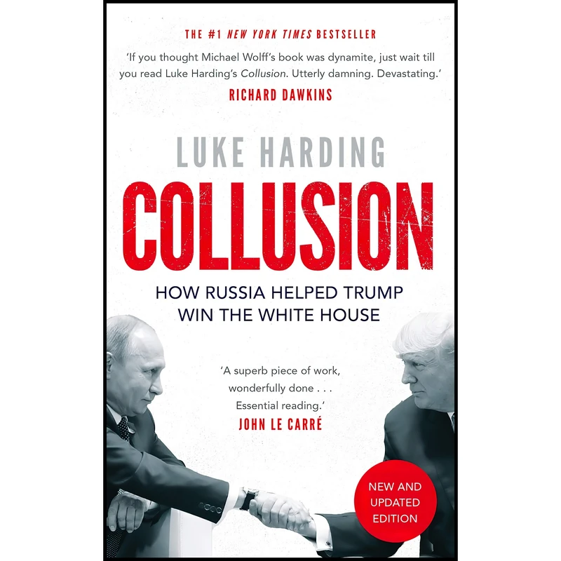 کتاب COLLUSION اثر Luke Harding انتشارات FABER ET FABER