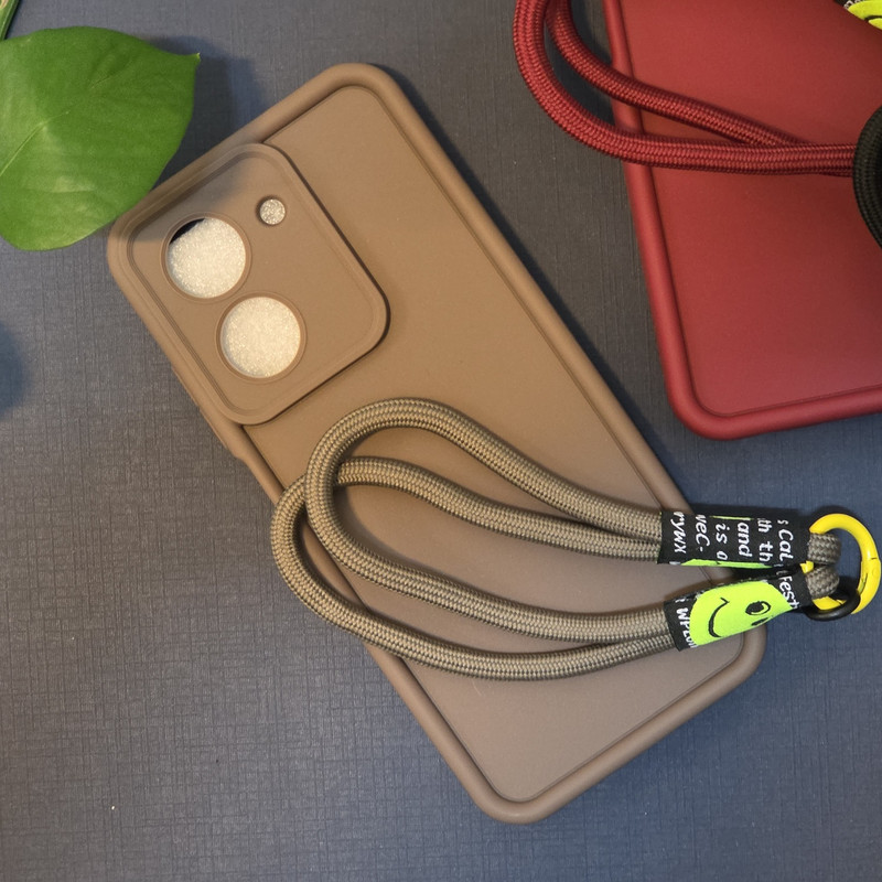 کاور هوکو مدل PufferSilicon مناسب برای گوشی موبایل شیائومی Redmi A5 / Poco C71 به همراه بند آویز