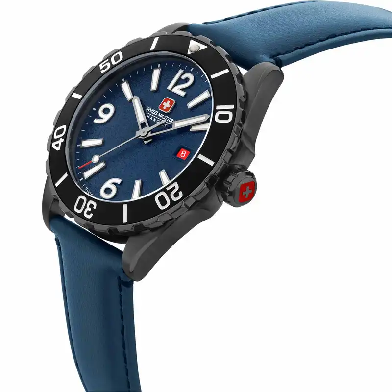 ساعت مچی عقربه‌ای مردانه سوئیس میلیتاری هانوا مدل SMWGB0000250