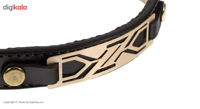 دستبند طلا 18 عیار مردانه مایا ماهک مدل MB0345