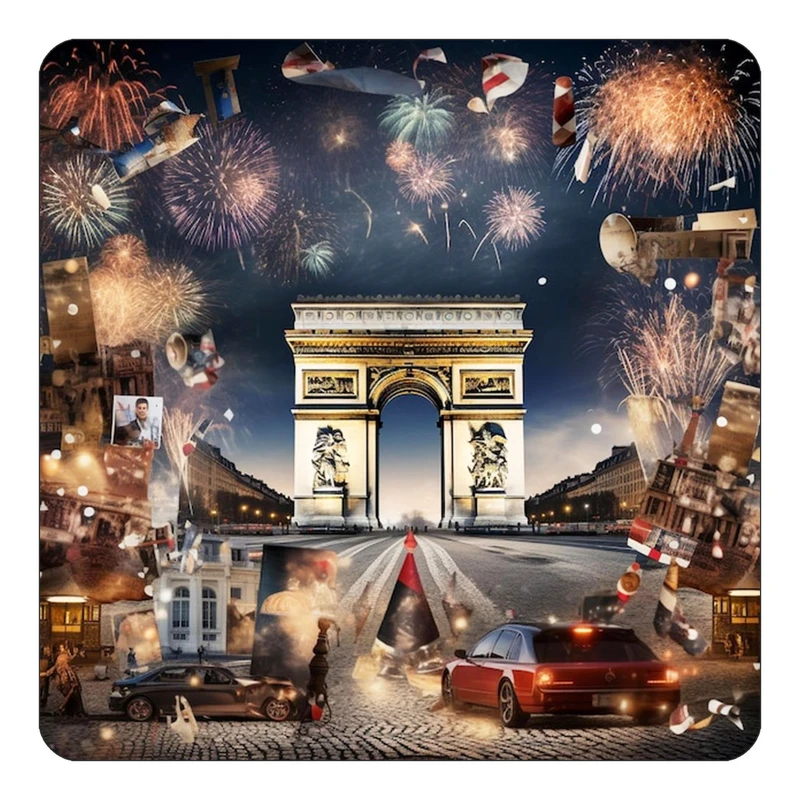 مگنت کاکتی طرح پاریس Paris مدل mp58030