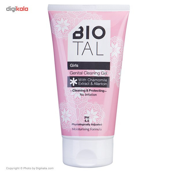 پک ژل بهداشتی 2 عددی دختران بیوتال مدل ژنیتال حجم 150 میلی لیتر