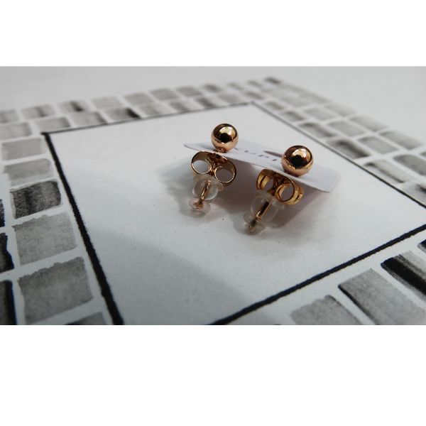 گوشواره زنانه ژوپینگ مدل کروی توپی کد G 492 -  - 2