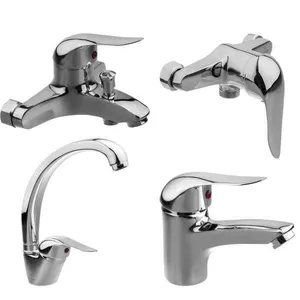 ست شیرآلات ساتراپ مدل دسته اردکی مجموعه 4 عددی 