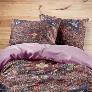 سرویس روتختی مدوپد طرح فرش سنقر مدل C-Sanghar11 یک نفره 4 تکه