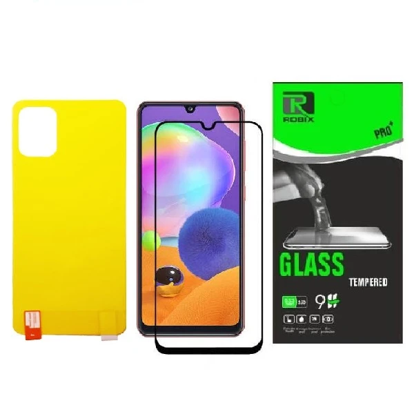 محافظ صفحه نمایش وپشت گوشی روبیکس مدل FL- A31 مناسب برای گوشی موبایل سامسونگ Galaxi A31