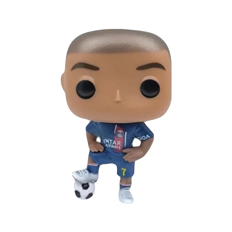 فیگور مدل فوتبالیست امباپه ارتفاع ۱۳ سانتی‌متر