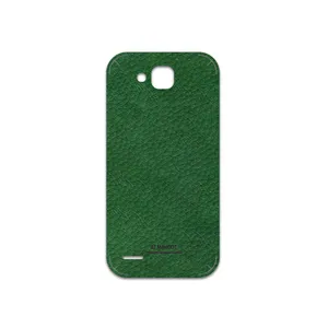 MAHOOT Green-Leather Cover Sticker for Honor 3X G750