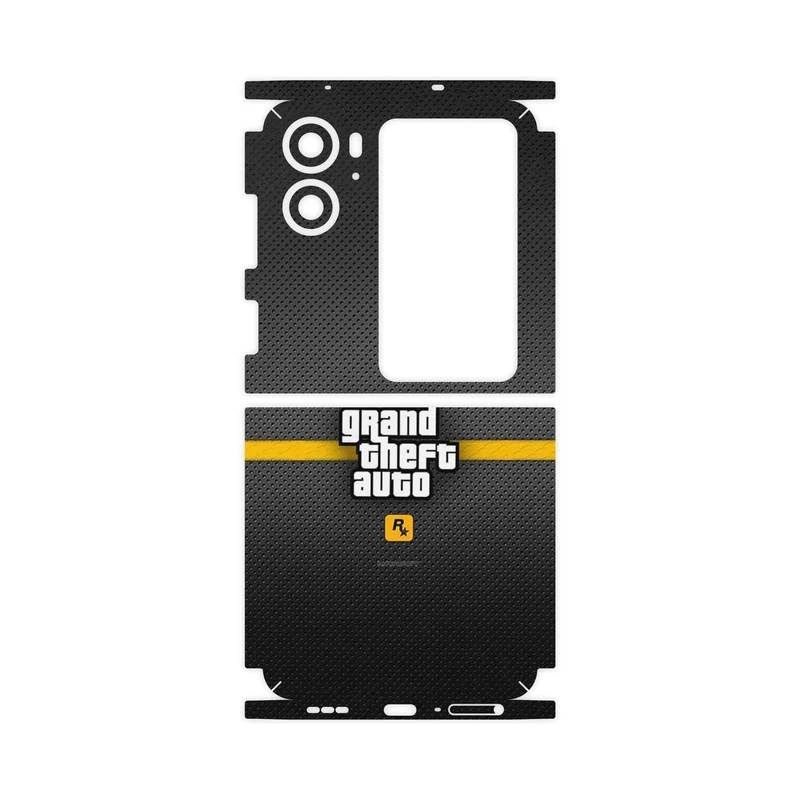 برچسب پوششی ماهوت مدل GTA-FullSkin مناسب برای گوشی موبایل اپو Find N2 Flip