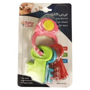 جغجغه کودک بیبی کلاب مدل دسته کلید