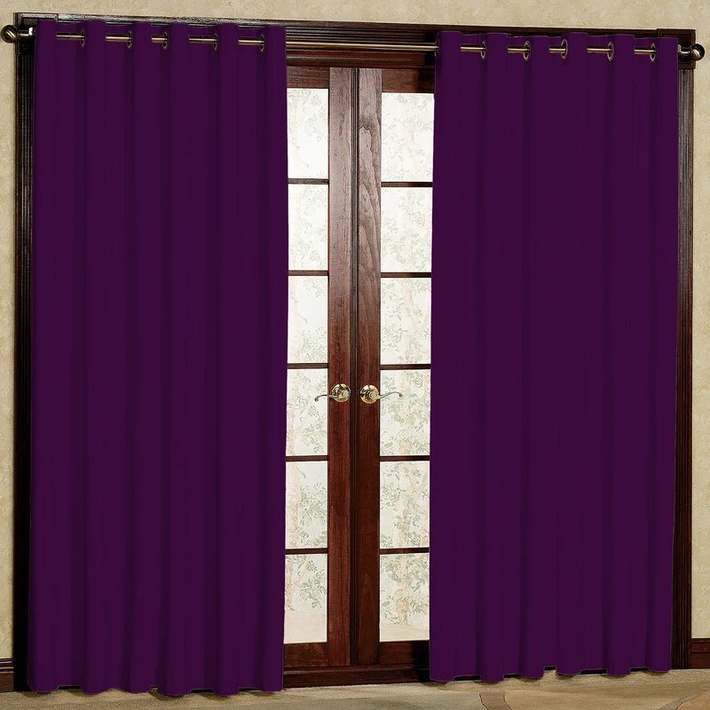 پرده مدل ساده مخمل پانچی کد 1102b  سایز 200x140 سانتی متر