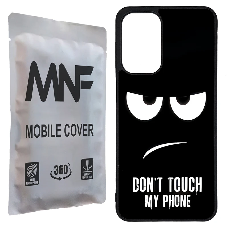 کاور ام ان اف طرح Dont Touch My Phone کد P-120 مناسب برای گوشی موبایل سامسونگ Galaxy A23 / A23 5G