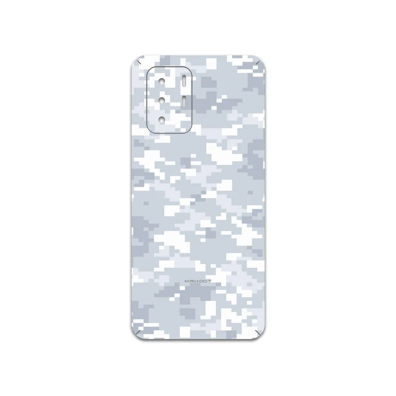 برچسب پوششی ماهوت مدل Army-Winter-Pixel مناسب برای گوشی موبایل شیائومی Redmi Note 10 Pro (China)