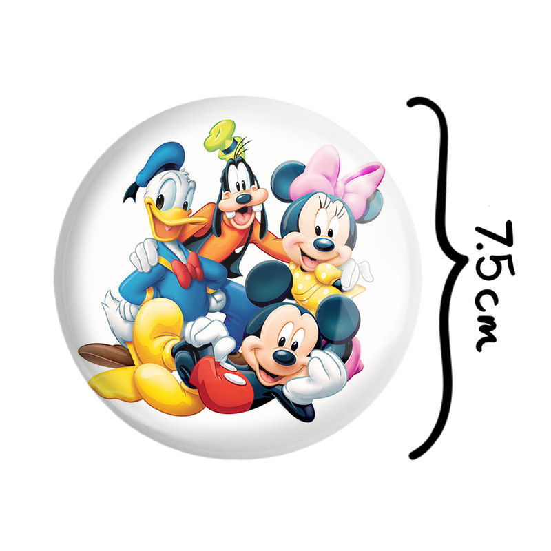 آینه جیبی خندالو مدل میکی موس Mickey Mouse  کد 2440