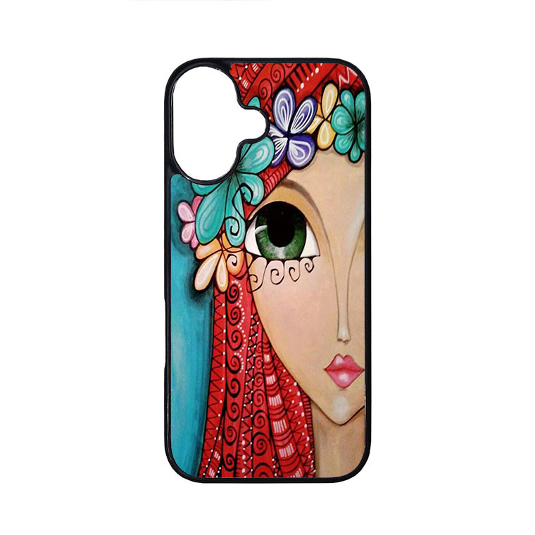 کاور گالری وبفر طرح دختر مناسب برای گوشی موبایل اپل iphone 16