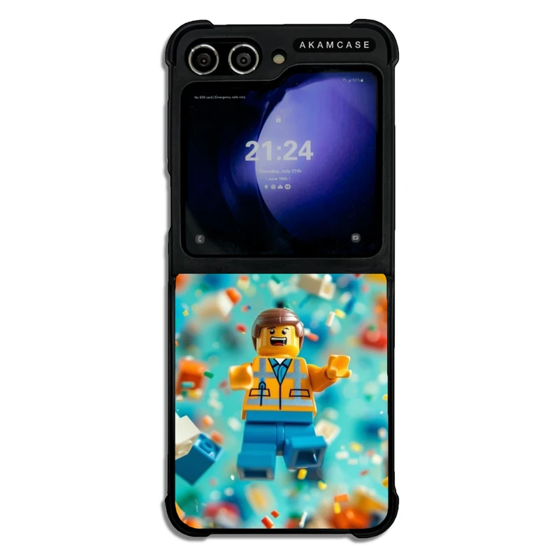 کاور آکام مدل AMC-WSGZFLIP5-LEGO-36 مناسب برای گوشی موبایل سامسونگ Galaxy Z Flip 5