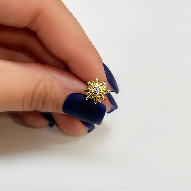 پیرسینگ گوش زنانه اقلیمه مدل HS165 پیرسینگ گوش زنانه اقلیمه مدل HS165