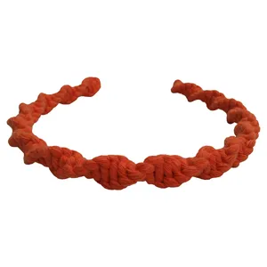 تل مو دخترانه مدل مکرومه پیچک کد 02