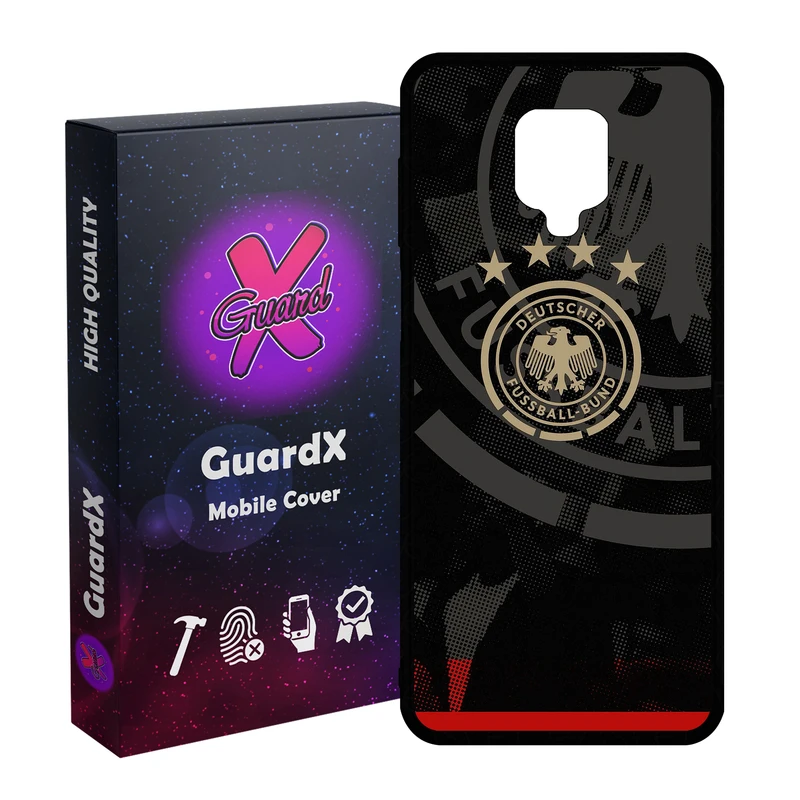 کاور گارد ایکس طرح Germany مدل  Glass10714 مناسب برای گوشی موبایل شیائومی Redmi Note9 Pro/Note 9 Pro Max/Redmi Note 9S/MI Poco M2 Pro