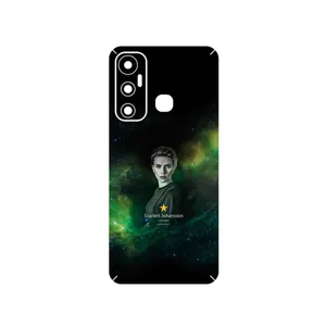 MAHOOT Scarlett Johansson Cover Sticker for Infinix Hot 11