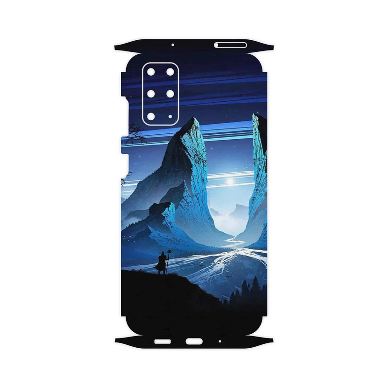 برچسب پوششی ماهوت مدل Blue Mountains Digital Art-FullSkin مناسب برای گوشی موبایل سامسونگ Galaxy S20 Plus