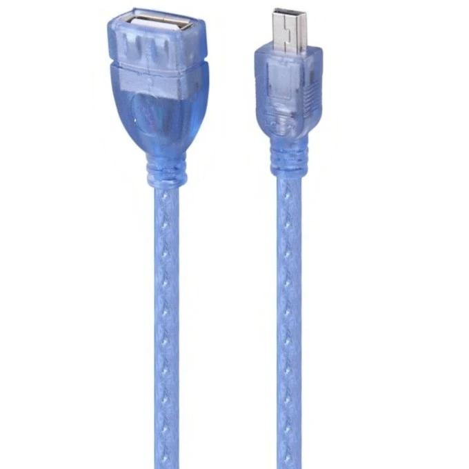 کابل تبدیل USB به miniUSB رویال مدلM201 طول 0.3 متر