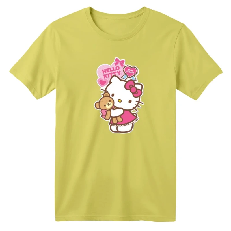 تی شرت آستین کوتاه بچگانه مدل کیتی کد ۴