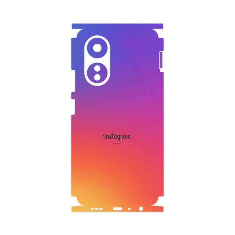 برچسب پوششی ماهوت مدل Instagram-FullSkin مناسب برای گوشی موبایل اپو A58 4G