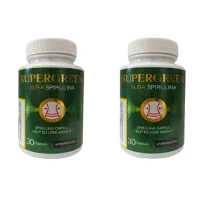 کپسول سوپر گرین اسپیرولینا دو بسته 30 عددی
