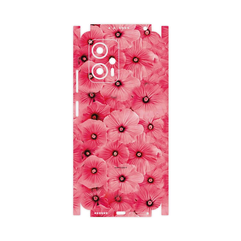 برچسب پوششی ماهوت مدل Pink_Flower-FullSkin مناسب برای گوشی موبایل شیائومی Poco X4 GT